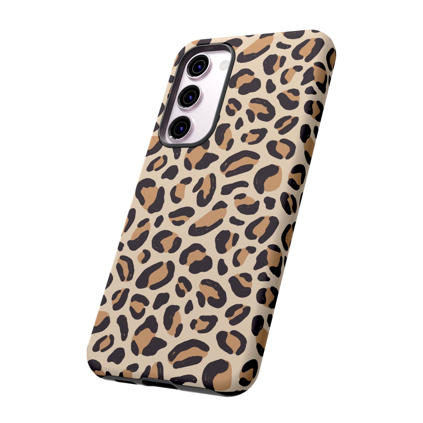 Lepoard Print Matte Tough Case