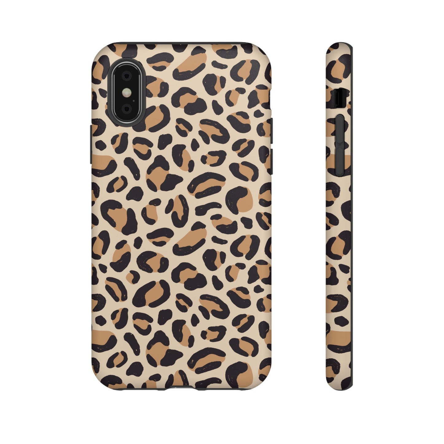 Lepoard Print Matte Tough Case