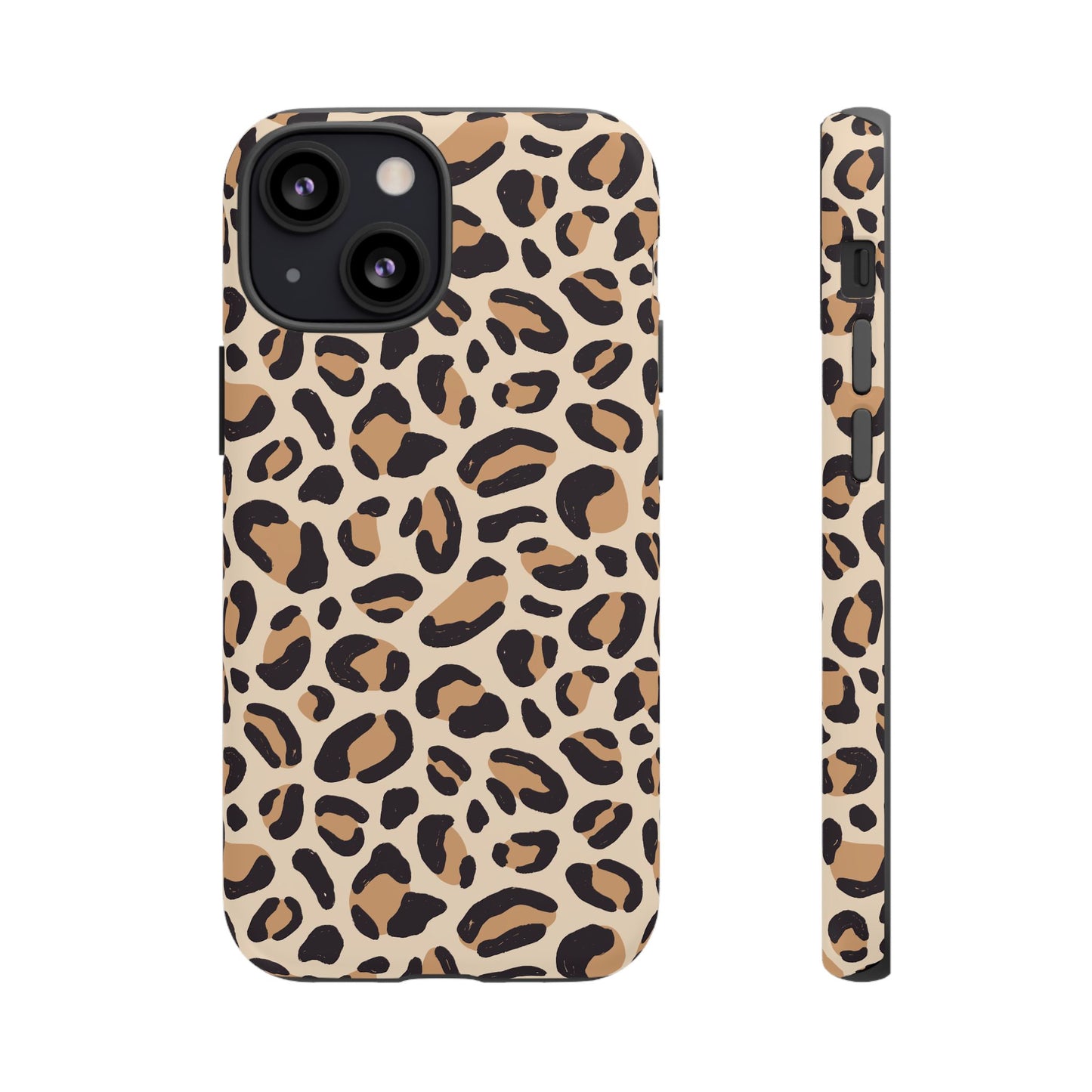 Lepoard Print Matte Tough Case