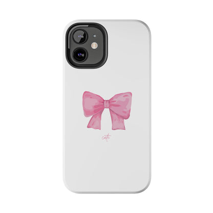 Bow Glossy White Phone Case