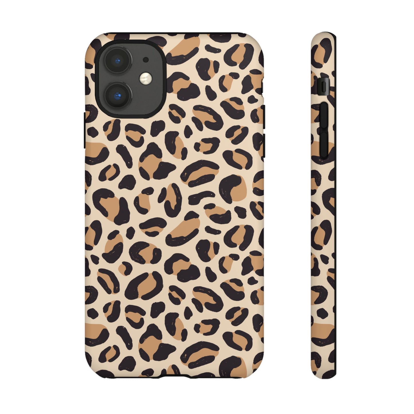 Lepoard Print Matte Tough Case