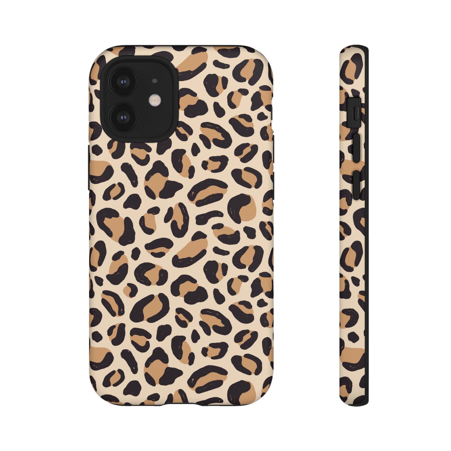 Lepoard Print Matte Tough Case