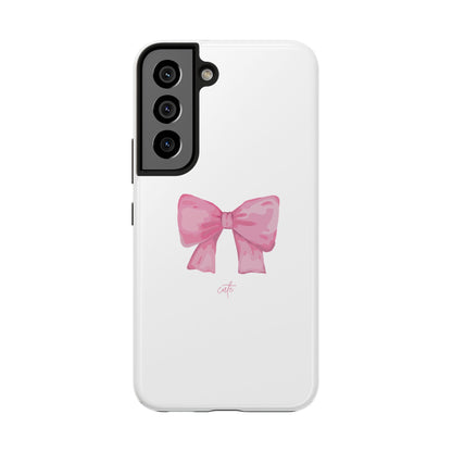 Bow Glossy White Phone Case