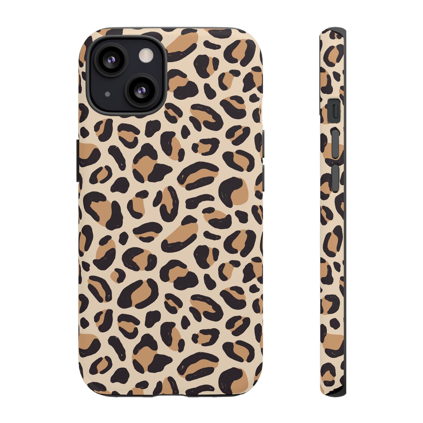 Lepoard Print Matte Tough Case