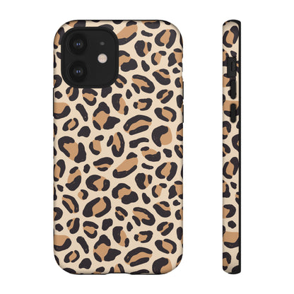 Lepoard Print Matte Tough Case