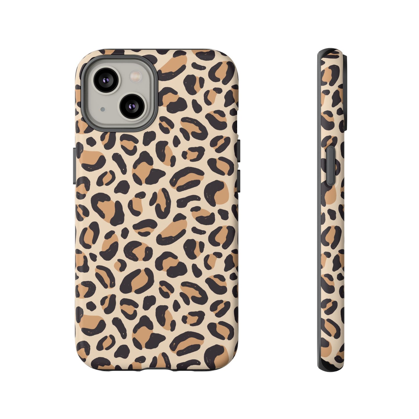 Lepoard Print Matte Tough Case