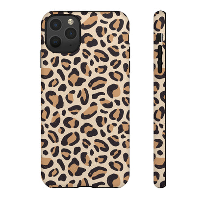 Lepoard Print Matte Tough Case