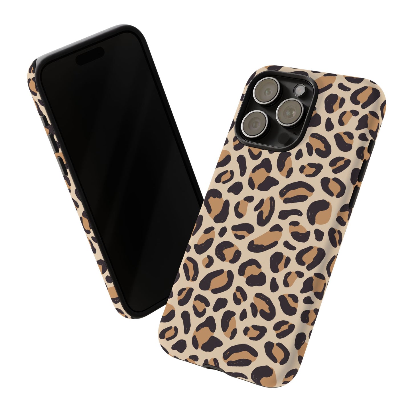 Lepoard Print Matte Tough Case