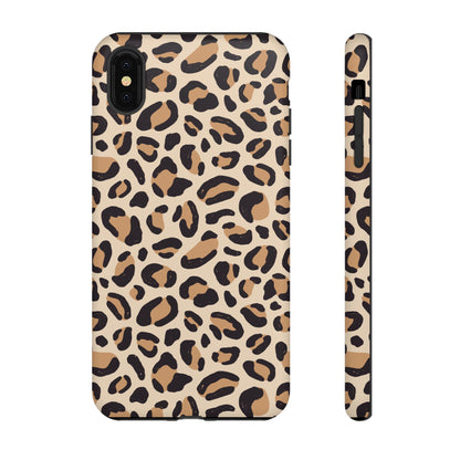 Lepoard Print Matte Tough Case