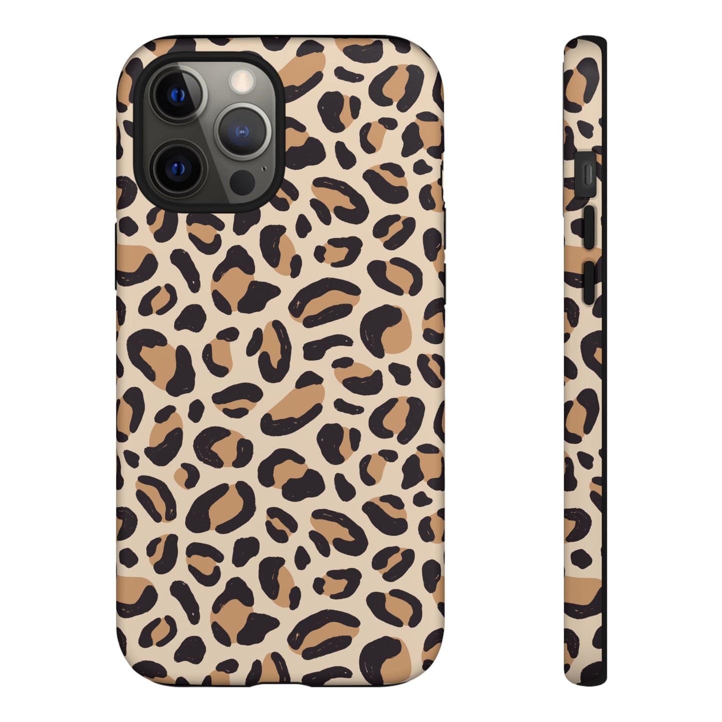 Lepoard Print Matte Tough Case