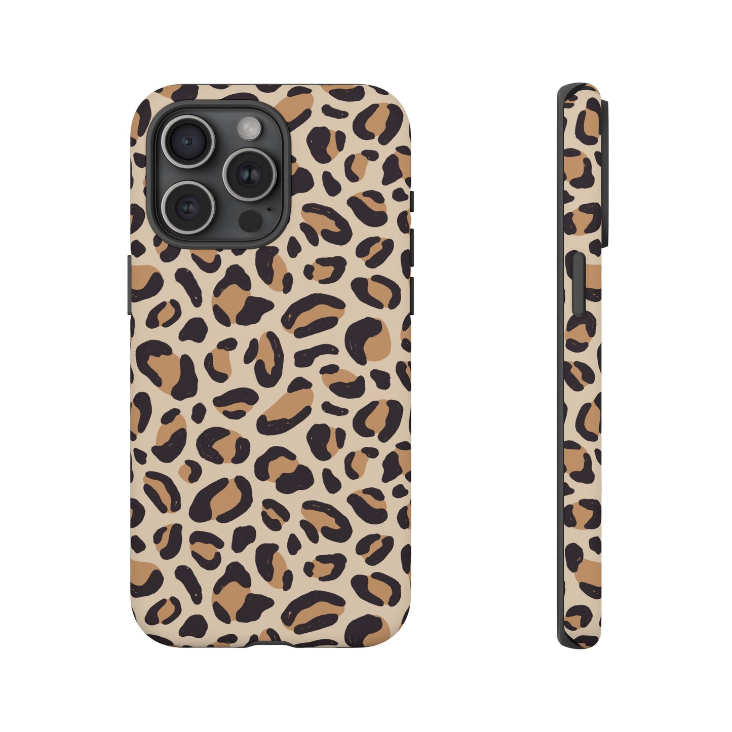 Lepoard Print Matte Tough Case